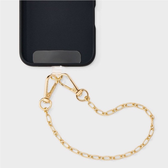 A NEW DAY NWT chain accessory wristlet/phone strap -gold - Picture 5 of 7
